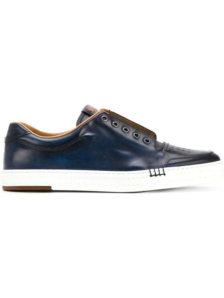 Berluti Lace-up Sneakers - Blue