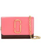 Marc Jacobs Snapshot Chain Wallet - Pink & Purple