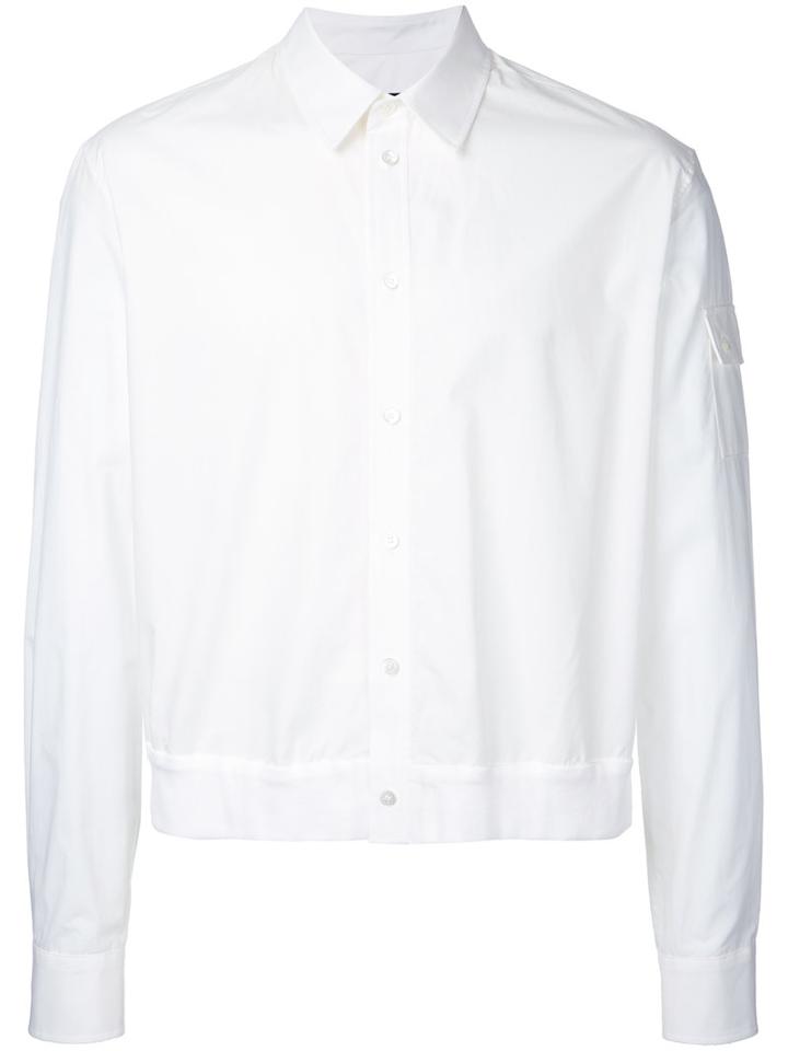 Dressedundressed - Boxy Cropped Shirt - Men - Cotton - 3, White, Cotton