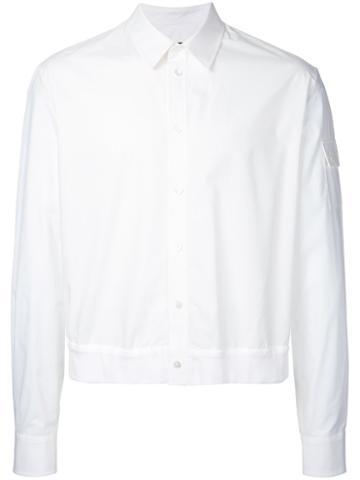 Dressedundressed - Boxy Cropped Shirt - Men - Cotton - 3, White, Cotton