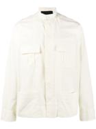 Haider Ackermann White Gardone Military Overshirt