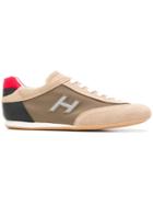 Hogan Olympia Low-top Sneakers - Neutrals