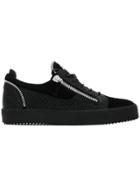 Giuseppe Zanotti Design Zipped Logo Sneakers - Unavailable