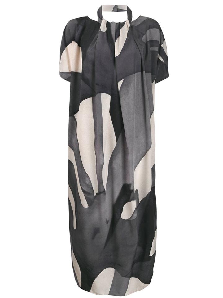Max Mara Colour Block Dress - Grey