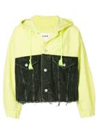 Doublet Two-tone Denim Jacket - Black