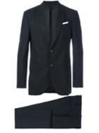 Neil Barrett Classic Two Piece Suit, Men's, Size: 48, Black, Cotton/polyester/virgin Wool