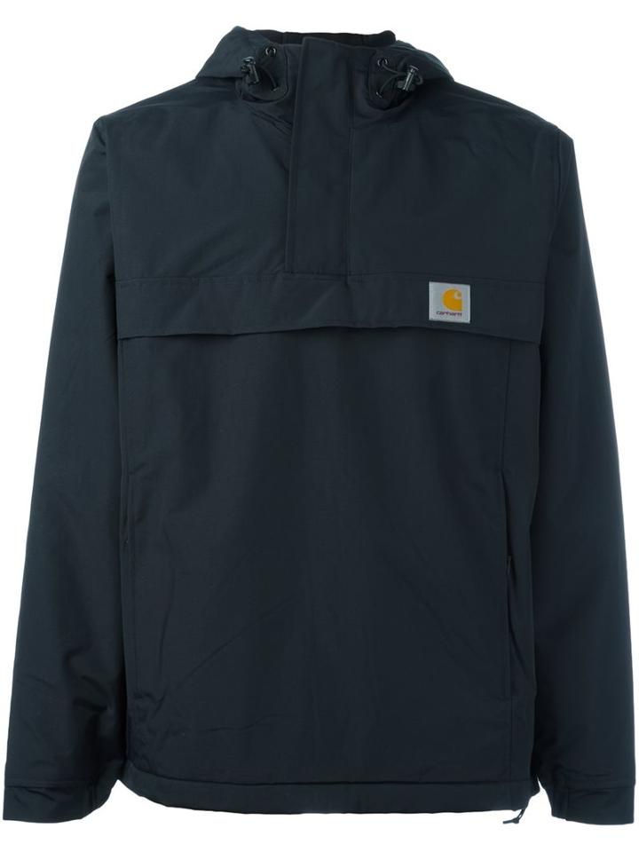Carhartt Hooded Windbreaker, Men's, Size: Xl, Black, Nylon/polyester
