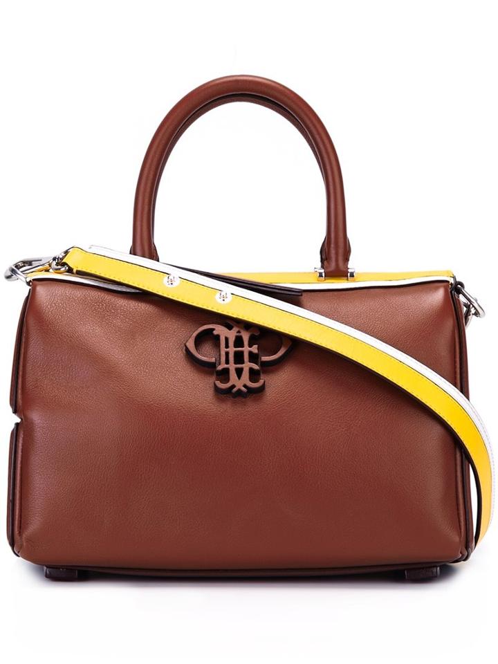 Emilio Pucci Logo Tote, Women's, Brown