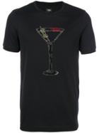 Fendi Cocktail Crystal Embellished T-shirt - Black