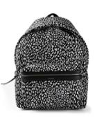 Saint Laurent Hunting Backpack, Black, Polyester