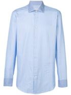 Etro Pinstripe Shirt - Blue