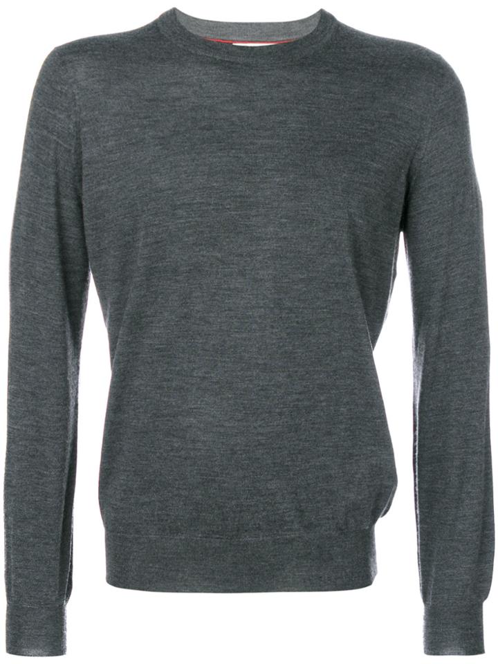 Brunello Cucinelli Slim-fit Jumper - Grey