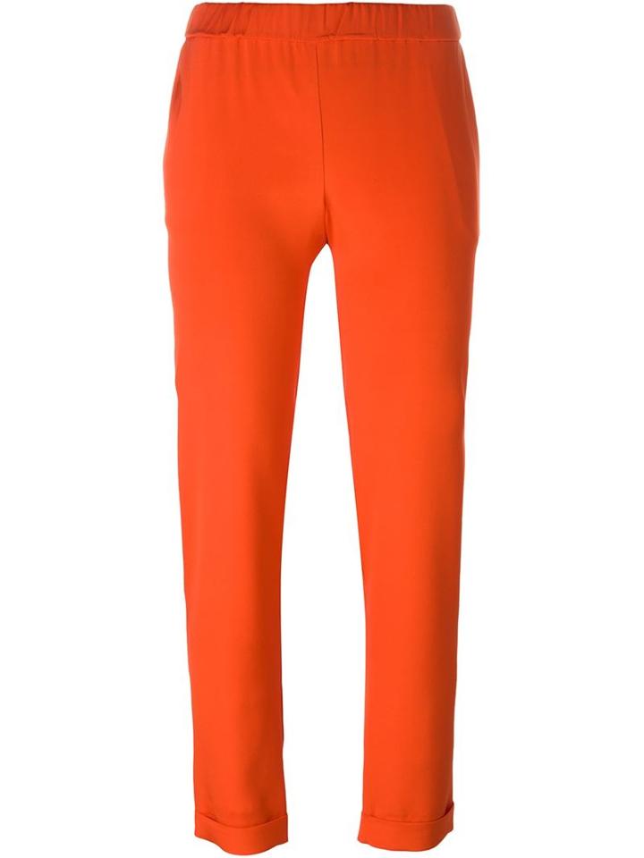 P.a.r.o.s.h. Elasticated Waistband Slim Fit Trousers