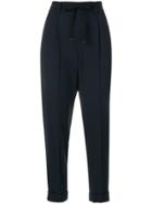Vince Tapered Trousers - Blue