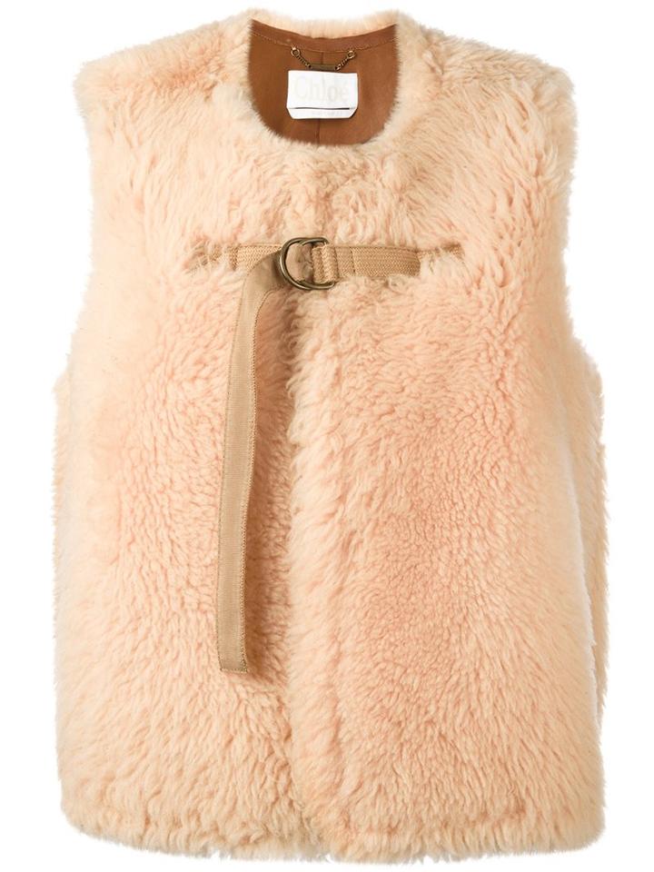 Chloé Shearling Gilet