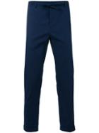 Stephan Schneider - Twister Cropped Trousers - Men - Cotton - M, Blue, Cotton