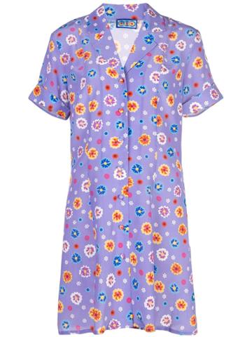 Lhd The Clemenceau Dress - Purple