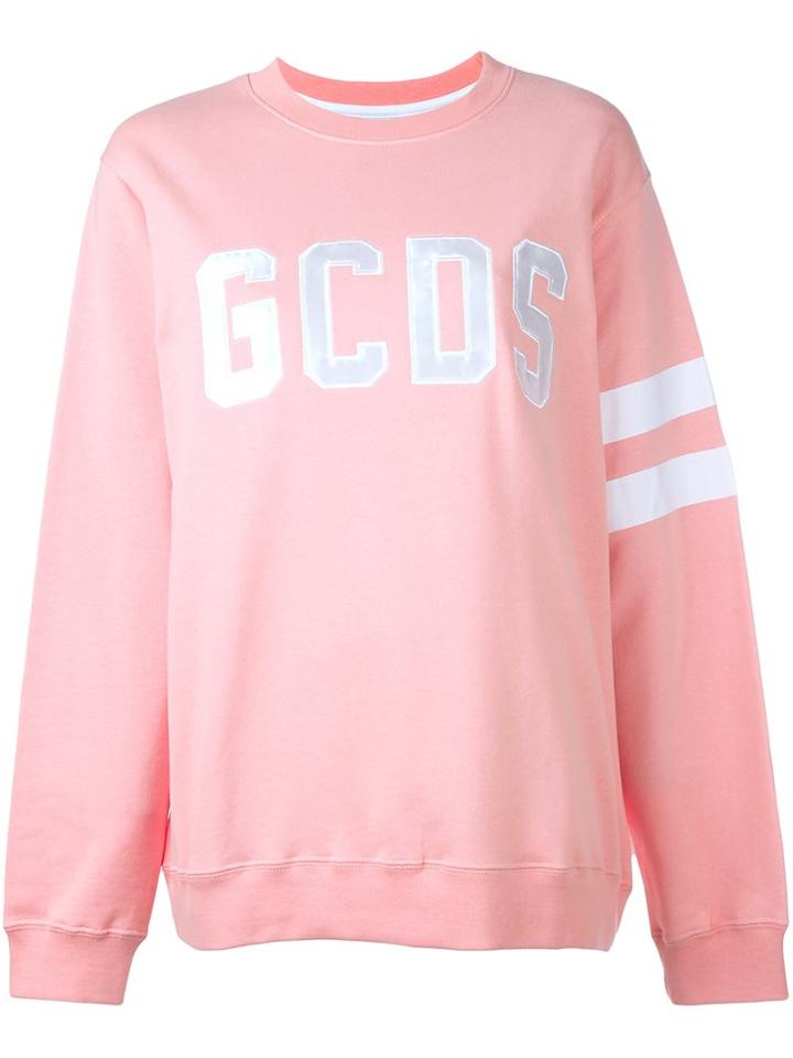 Gcds Logo Appliqué Sweatshirt