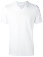 Neil Barrett - Double V-neck T-shirt - Men - Cotton - S, White, Cotton