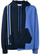Facetasm Deconstructed Hoodie, Men's, Size: 4, Blue, Cotton