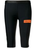 Heron Preston Logo Biker Shorts - Black