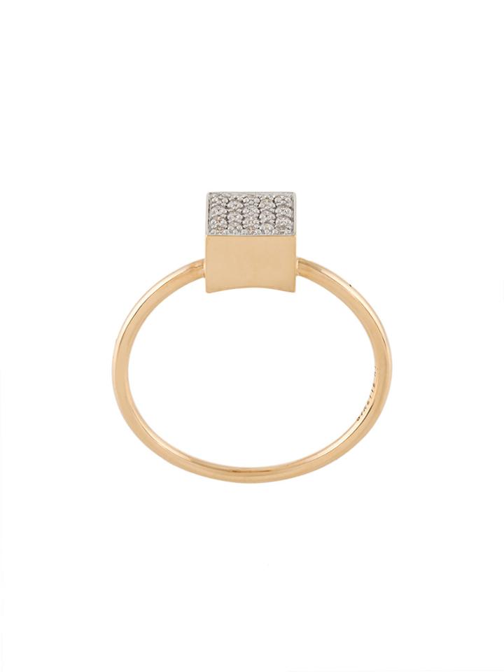 Ginette 'ever Square' Ring - Yellow & Orange