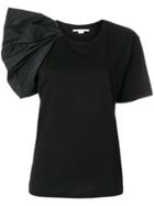 Stella Mccartney Asymmetric Sleeve T-shirt - Black