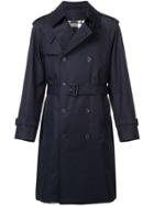 Mackintosh Ink Cotton Trench Coat Gm-130fd - Blue