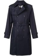 Mackintosh Ink Cotton Trench Coat Gm-130fd - Blue