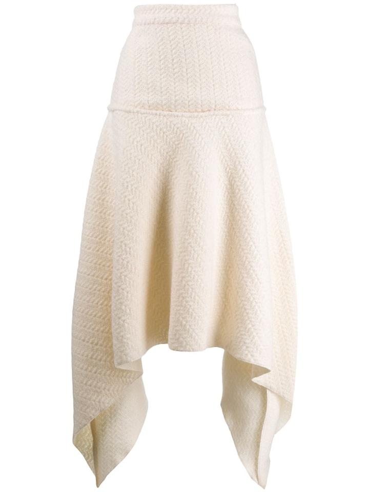 Atu Body Couture Love Powder Midi Skirt - White