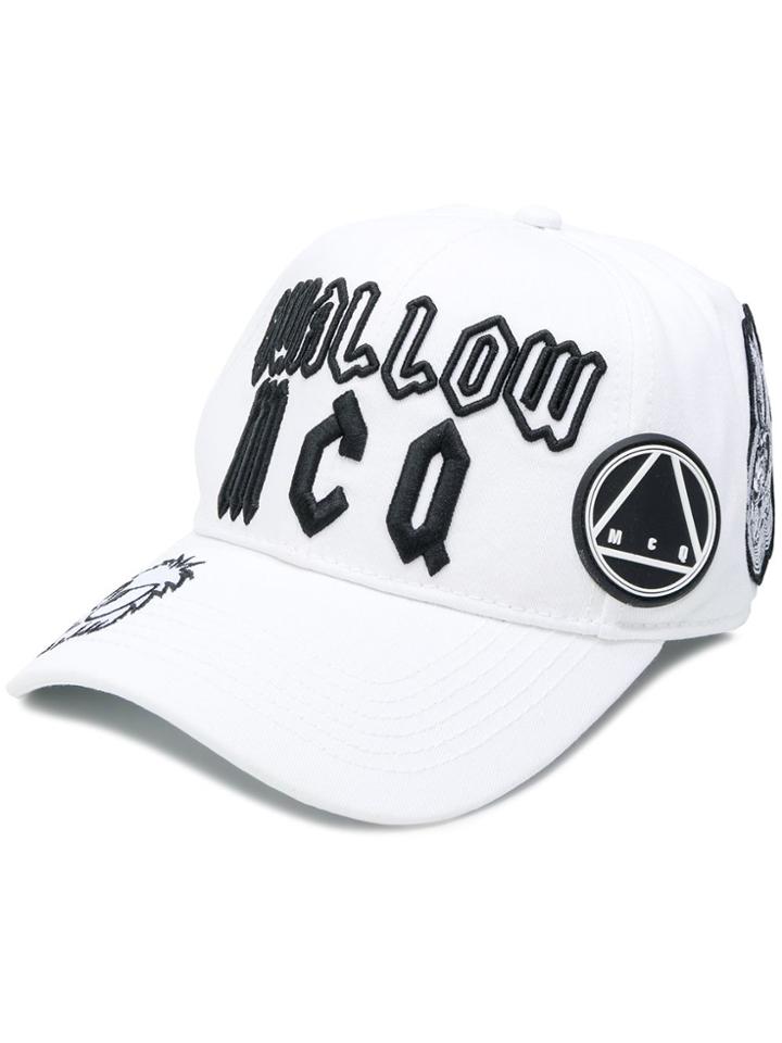 Mcq Alexander Mcqueen Logo Patch Cap - White