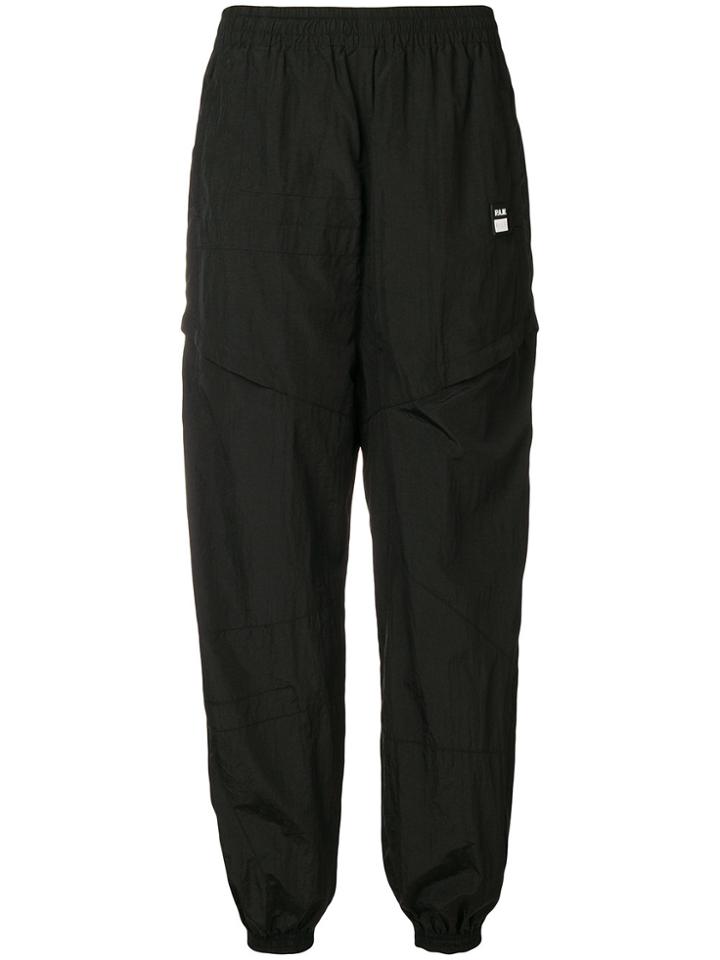P.a.m. Elasticated Cuffs Track Pants - Black