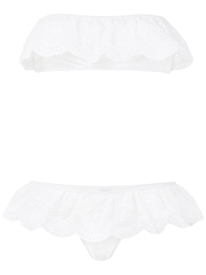 Zimmermann Meridian Frill Bikini Set - White