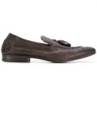 Henderson Baracco Weaved Loafers - Brown