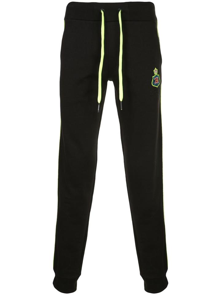Iceberg Neon Trim Track Trousers - Black