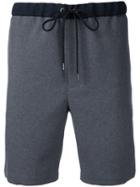 En Route - Drawstring Shorts - Men - Polyester - 3, Grey, Polyester