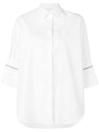 Fabiana Filippi 3/4 Sleeves Shirt - White