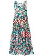 Tsumori Chisato Long Sleeveless Printed Dress - Multicolour