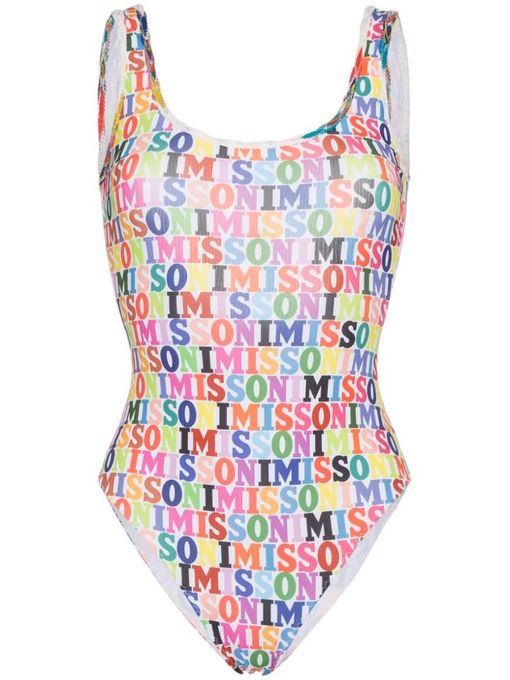 Missoni Logo Print Swimsuit - Unavailable