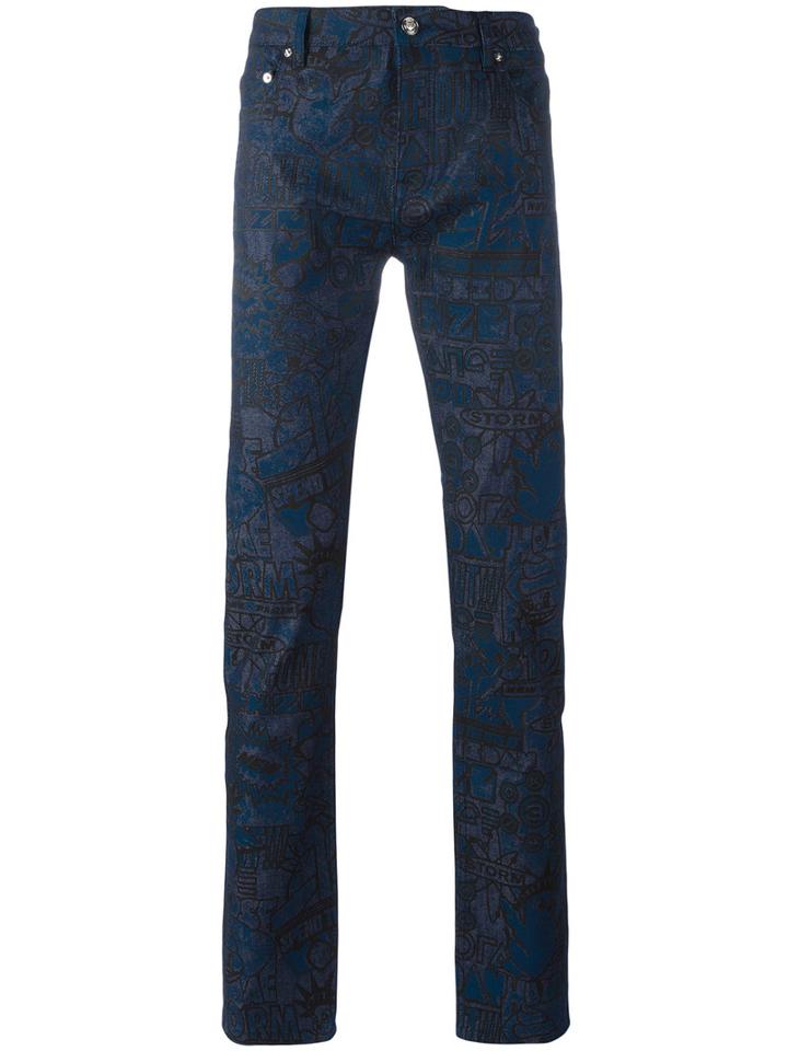 Kenzo - Flyers Jeans - Men - Cotton/spandex/elastane - 30, Blue, Cotton/spandex/elastane
