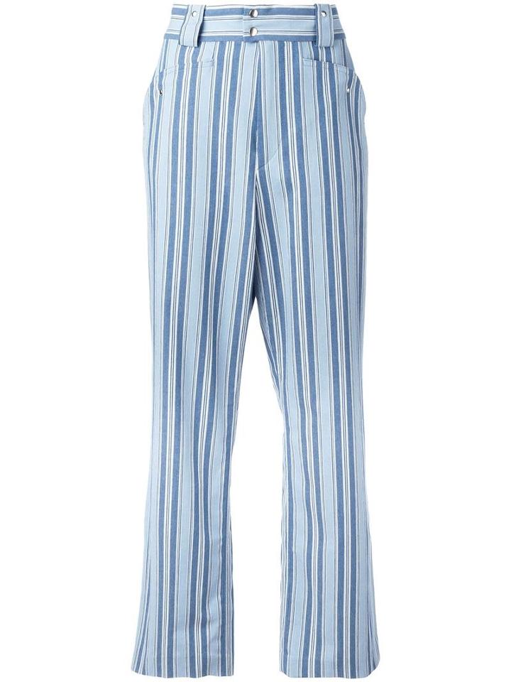 Isabel Marant Selina Trousers, Women's, Size: 40, Blue, Cotton