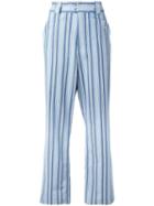 Isabel Marant Selina Trousers, Women's, Size: 40, Blue, Cotton