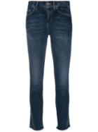 Liu Jo Rhinestone Skinny Jeans - Blue