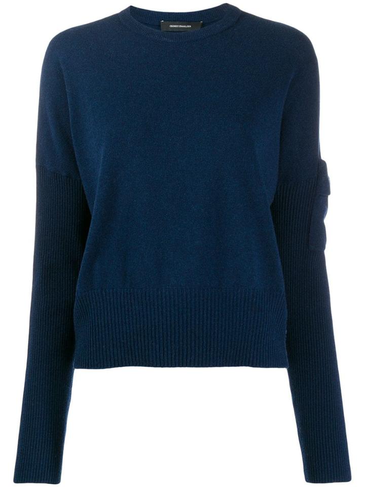 Cédric Charlier Round Neck Jumper - Blue