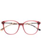Bottega Veneta Eyewear Square Frame Glasses - Pink