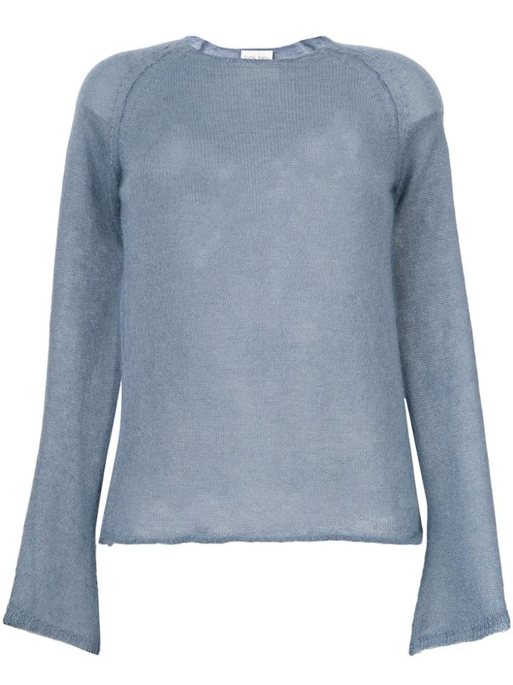 Forte Forte Raglan Sleeve Jumper - Blue
