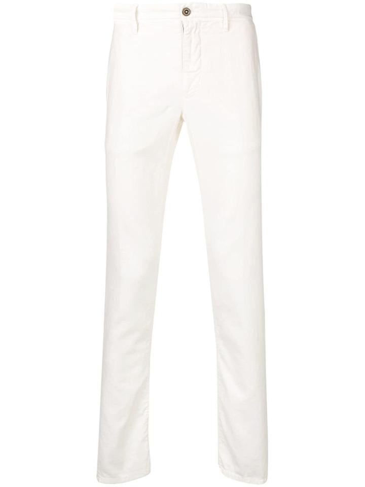 Incotex Textured Trousers - White
