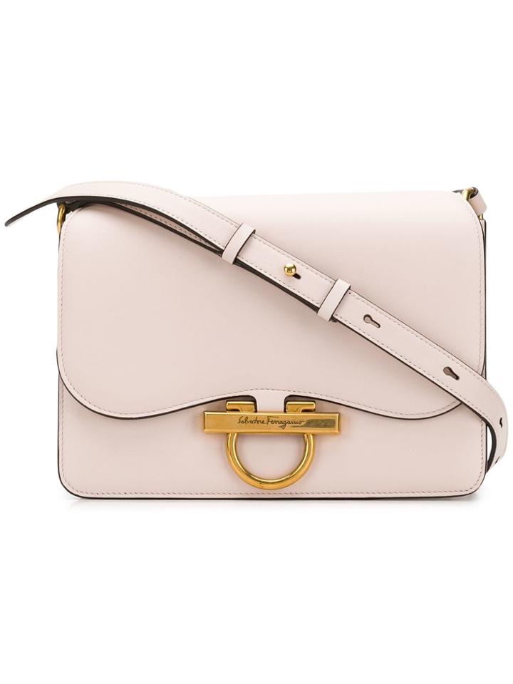 Salvatore Ferragamo Jasmine Shoulder Bag - Pink