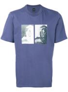 Oamc Printed Crewneck T-shirt - Blue