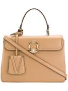 Versace Dv One Tote - Brown